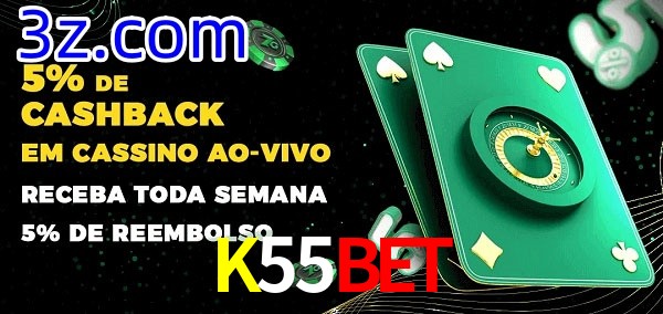 Promoções do cassino ao Vivo K55BET